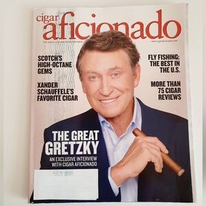 Cigar Aficionado Magazine March, 2025 - The Great Wayne Gretzky